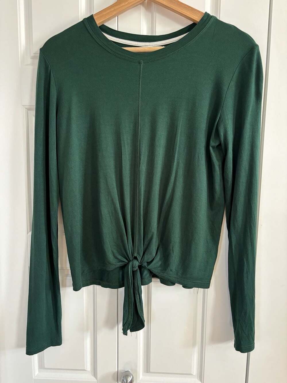 Jackson Rowe Long Sleeve Knot Front Top